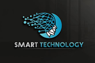 do technology cyber security tech IT company logo with unlimited revisions