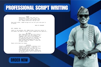 do movie scriptwriting, screenwriting, TV series, comedy script, feature film