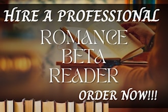 beta read and critique sci fi romance fantasy fan fiction novel