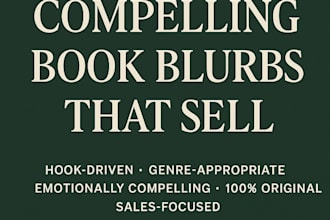 write a compelling book blurb that hooks readers and sells