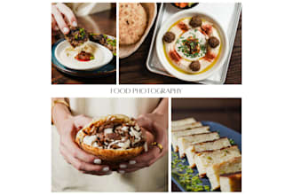 create stunning food photography for your brand