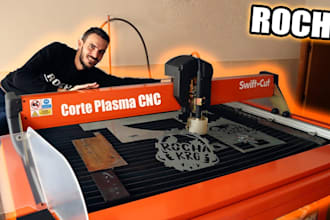 crearé planos cad o archivos cam listos para corte cnc, láser o router