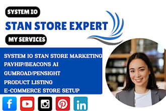 system io stan store gumroad payhip pensight beacons ai stan store marketing