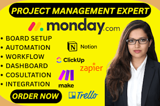 setup monday com clickup asana trello lofty crm automation monday crm