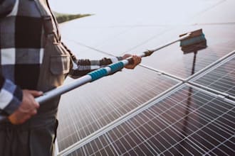 design a high converting website for solar, plumbing, roofing, cleaning service