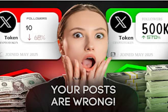 grow 5m followers crypto promotion crypto twitter x marketing, twltter promotion