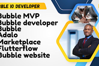 do bubble io, bubble mvp, bubble developer, bubble io, marketplace, adalo, saas