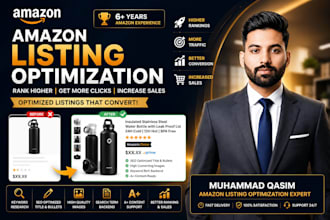 optimize your amazon listing SEO for higher rank and sales
