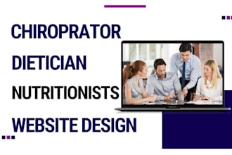 build chiropractor nutritionist website dietician personal trainer websites