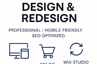 design and redesign wix website, wix yoga studio, wix fitness studio website wix
