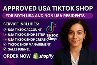 create tiktok shop USA tiktok shop setup tik tok shop tiktok shop for non USA