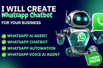 build a whatsapp ai chatbot, whatsapp API integration and assistant
