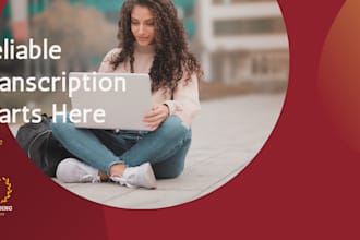 transcribe your audio or video to text with 100 accuracy