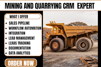 setup salesforce zoho sapphire one plantdemand crm for mining and quarrying firm