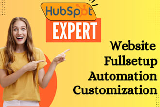 do hubspot website landing page hubspot crm hubspot workflow automation expert