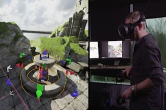 develop mobile VR ar xr apps games using unity unreal