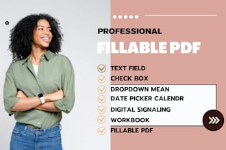 design autofill fillable PDF form do fillable journal convert text to fillable