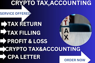 do crypto accounting and crypto tax return filing for crypto transactions