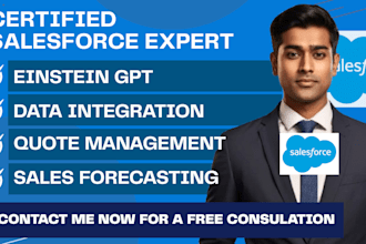 setup einstein gpt data integration quote sales forecasting campaign salesforce