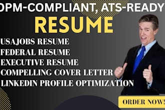 craft a federal, executive, military, usajobs resume