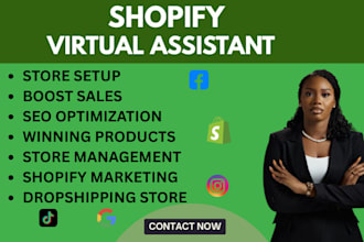 be shopify virtual assistant boost sales shopify manager shopify store manager