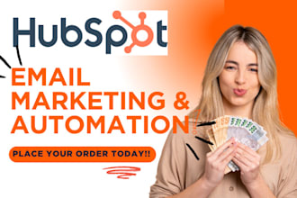 be your hubspot expert for hubspot newsletter, hubspot template and hubspot CRM
