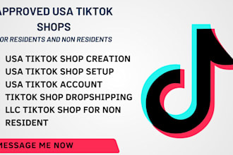 create usa tik tok shop setup tiktok shop manage tiktok shop usa tiktok account