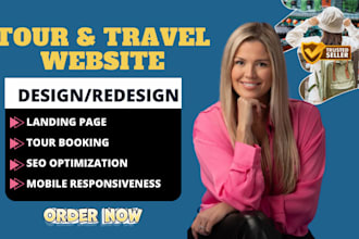 travel agency website, tour, tourism website travel website on wix or wordpress