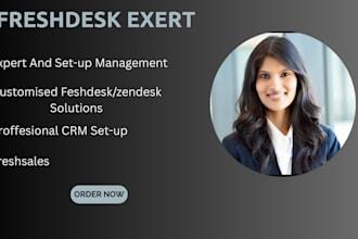 setup freshdesk, freshsales, zendesk, helpdesk and CRM