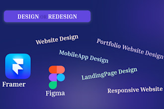 design clean and modern UI for your website or app