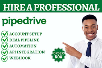 setup pipedrive zapier API integration webhook pipedrive software connection crm