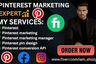 do pinterest promotion ,marketing manager, and affiliate and pin