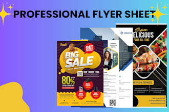 design sales sheet brochure business flyer one pager sales flyer marketing kit