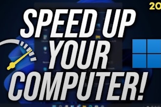 fix slow PC optimization and speed up, laptop performance