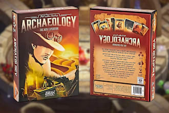 do board game design card game playing card card box illustration tcg box mockup