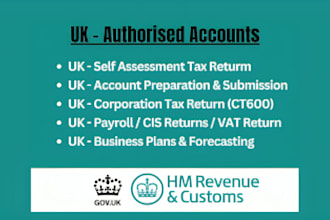 file UK self assessment tax return, ltd registration, vat, tax filing for hmrc
