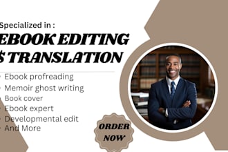 be your expert ebook proofreading and editing for a polished final draft