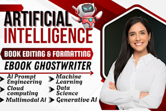 write machine learning, cloud computing, artificial intelligence ebook writer