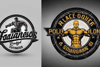 make high quality gym, sports and fitness logo