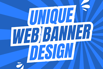 design awesome web header, shopify banner, hero image, and landing page