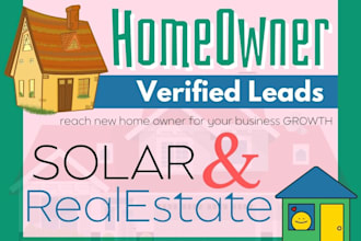 do fresh new homeowners motivated seller cash buyer solar leads skip trace list