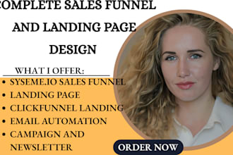 design systeme io sales funnel landing page and webinar funnel kajabi website