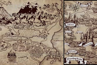 fantasy map,cartography battle map tile map,vector site map,dnd game,rv park map