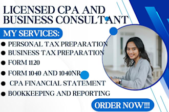 do complete tax planning, filing and compliance for your business