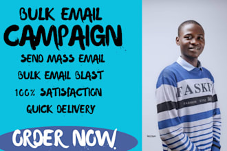 blast out bulk email campaign, send mass email, bulk sms