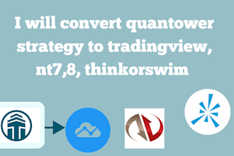 convert quantower strategy to tradingview, nt7,8, thinkorswim