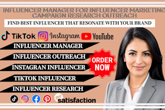 your social media influencer manager for influencer marketing campaign research