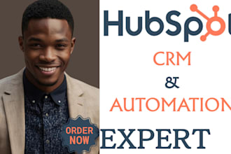 be your hubspot CRM and automation expert for workflows, emails, and integration