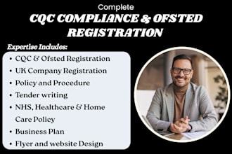 do cqc registration, win tender writing, healthcare tender, write business plan