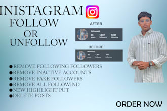 do it instagram follow an unfollow without action block